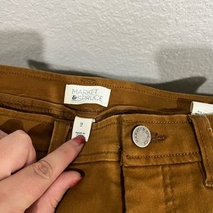 Market & Spruce Brown Dress Pant (size 12)